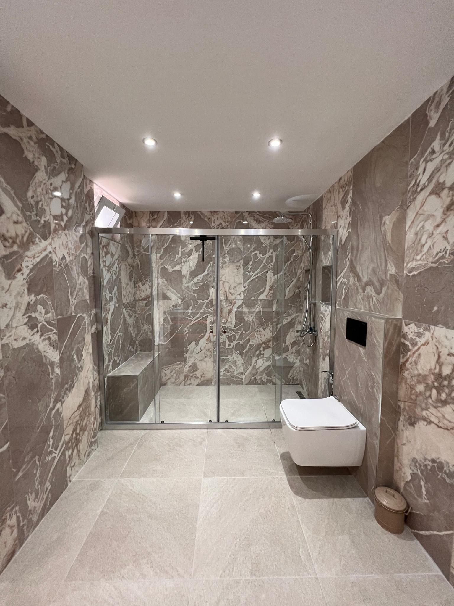 Badezimmer der Villa in Alanya