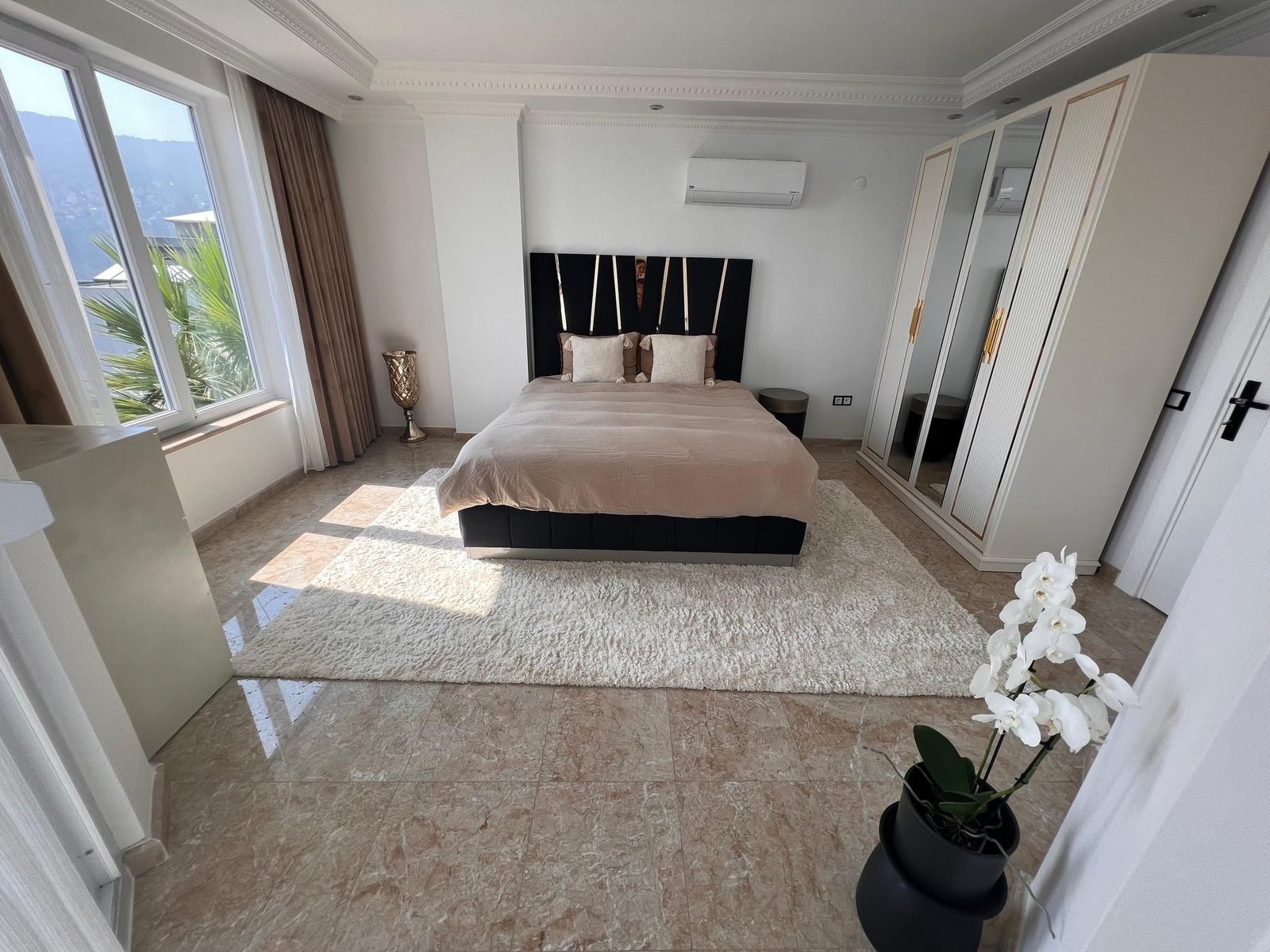 Schlafzimmer 2 der Villa in Alanya