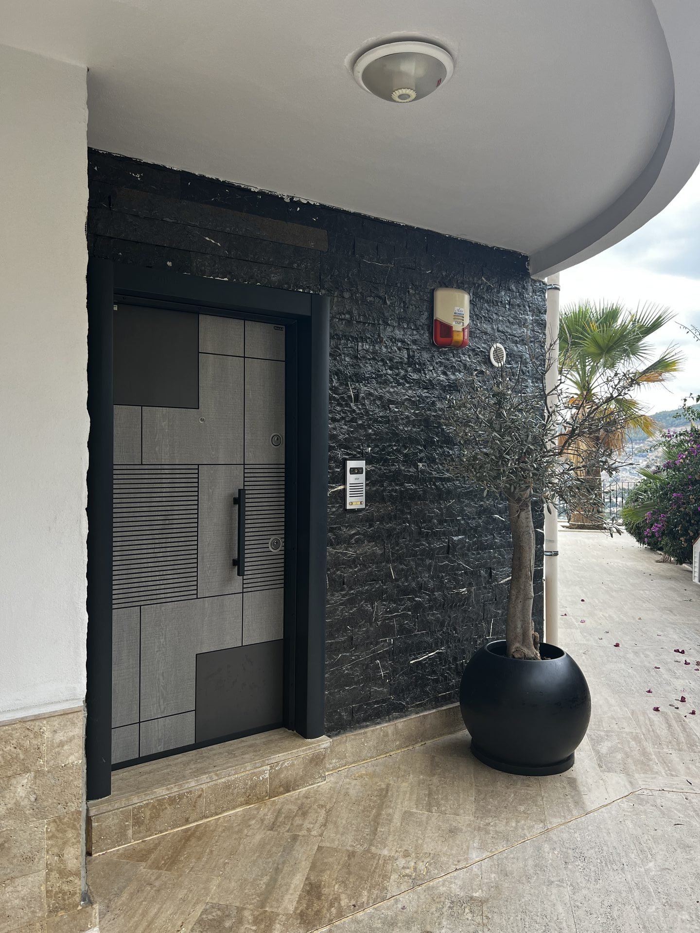 Eingangsbereich der Villa in Alanya